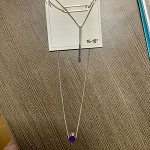 NWT 💥HOST PICK❤️Layered Sliver Necklace